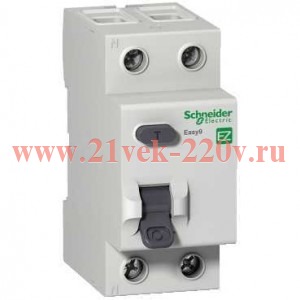 УЗО + защита от перенапряжения Easy9 2П 40А 100мА AC 230В Schneider Electric