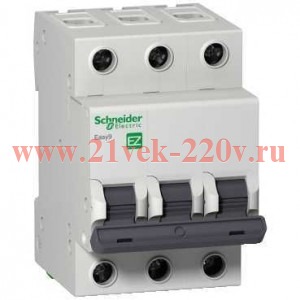 Выключатель нагрузки (модульный рубильник) Easy9 3П 80А 400В Schneider Electric