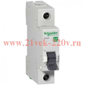 Автоматический выключатель Schneider Electric EASY 9 1П 40А B 4,5кА 230В