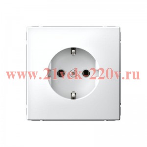 Розетка ArtGallery 2P+E 16А белая Systeme Electric