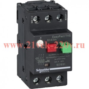 Автомат защиты электродвигателя Schneider Electric EasyPact TVS 0,1-0,16A