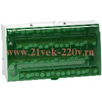 Распределительный блок Schneider Electric (4х15) 60 отверстий 125А