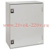 Шкаф из полиэстера IP66 Thalassa Schneider Electric 647х436х250 cерый (RAL 7035) без монтажной платы