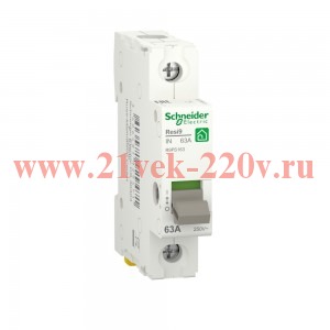 Выключатель нагрузки (модульный рубильник) RESI9 1П 40А 230В Schneider Electric