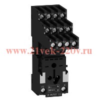 Колодка с раздельными контактоми 4CO 27MM для реле Zelio Relay RXM SE