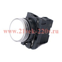 Лампа сигнальная SB5 в сборе модульная 22мм 230-240В AC бел. SE SB5AVM1