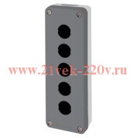 Корпус кнопочного поста Schneider Electric XALD05 на 5 отверстий