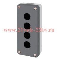 Корпус кнопочного поста Schneider Electric XALD04 на 4 отверстия