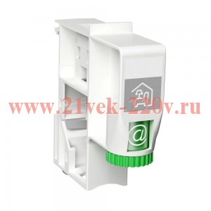 Коннектор RJ45 для S-ONE на DIN-рейку Schneider Electric Pragma