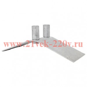 Крепление молниеприемника d16 на конек угол 130град. HZ EKF lp-04003-sp