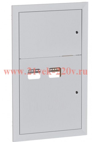 Щит этажный 2кв. без слабот. отсека (1000х650х150) Basic EKF mb28-v-2r