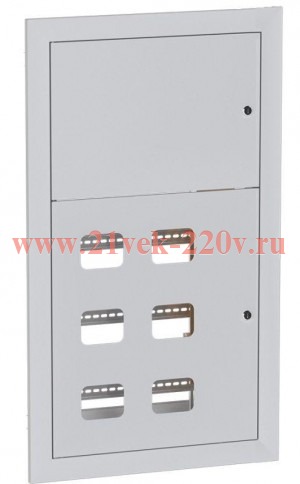 Щит этажный 6кв. без слабот. отсека (1000х650х150) Basic EKF mb28-v-6r