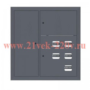 Щит этажный 5кв. слаботочка слева RAL7024 (1000х950х150) PROxima EKF mb29-v-5z-ral7024