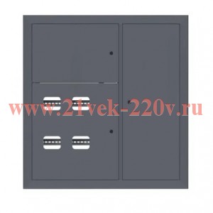 Щит этажный 4кв. RAL7024 (1000х950х160) PROxima EKF mb29-v-4-ral7024