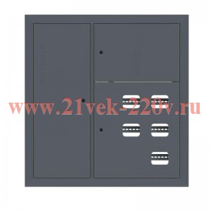 Щит этажный 5кв. слаботочка слева RAL7016 (1000х950х150) PROxima EKF mb29-v-5z-ral7016