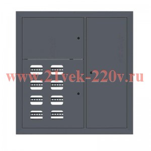 Щит этажный 8кв. RAL7016 (1000х950х150) PROxima EKF mb29-v-8-ral7016