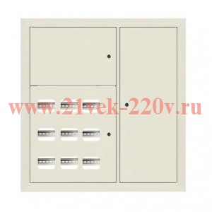 Щит этажный 9кв. RAL9002 3 окна в ряд по гориз. (1000х950х150) PROxima EKF mb29-v-9-ral9002-1