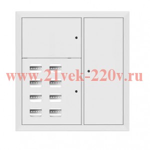 Щит этажный 8кв. RAL9003 (1000х950х160) PROxima EKF mb29-v-8-ral9003