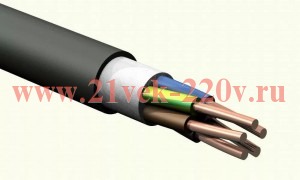 Кабель силовой ВВГнг(А)-LSLTХ (180) 5* 4 ок-1