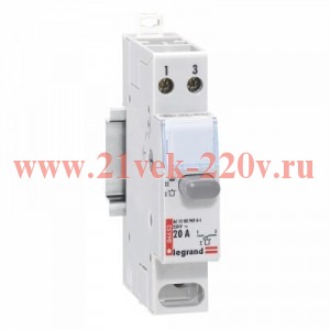 Кнопочный выключатель с фиксатором 1N/C Legrand