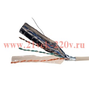 Кабель витая пара Legrand F/UTP 4x2x AWG24 кат.5е PVC [бухта 305м]