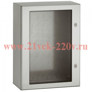 Шкаф из нержавеющей стали Legrand Atlantic inox 304L IP66 1000х800х300 с остекленной дверью