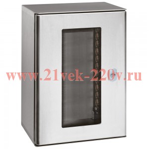 Шкаф из нержавеющей стали Legrand Atlantic inox 304L IP66 600х400х250 с остекленной дверью