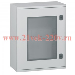 Шкаф из полиэстера Legrand Marina IP66 500x400x206 со стеклянной дверью