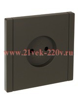 Розетка без заземления FORTE&PIANO FP318 10А серый IEK