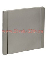 Переключатель одноклавишный FORTE&PIANO FP503 10А сталь IEK