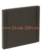 Переключатель одноклавишный перекрестный FORTE&PIANO FP312 10А серый IEK