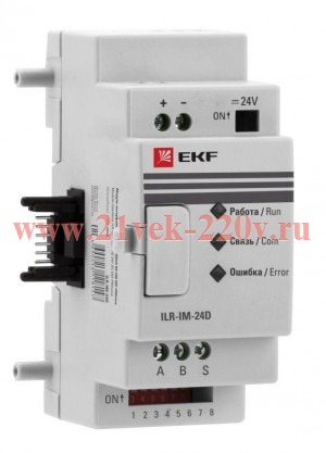 Модуль интерфейсный MODBUS RS 24В PRO-Relay EKF PROxima