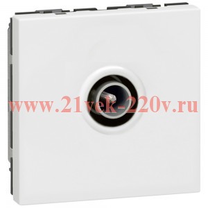 Розетка TV Legrand Mosaic 0-2400 МГц 2 модуля