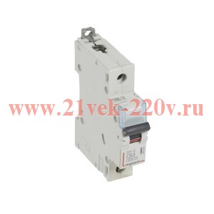 Автоматический выключатель Legrand DX3-E C63 1П 6000/6kA