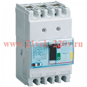 Автоматический выключатель Legrand DPX3 160 3P 100А 16kA