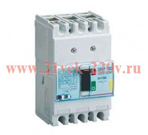 Автоматический выключатель Legrand DPX3 160 3P 40А 16kA