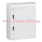 Щит Legrand Nedbox накладной на 24 (+2) модуля с шинами N+PE с металлической дверью