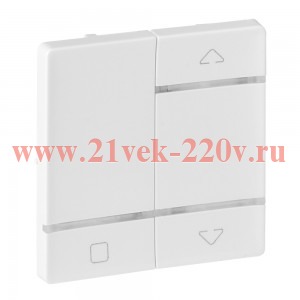 Valena LIFE MyHome Play Zigbee. Лицевая панель для радиоуправляющего устройства управления жалюзи/ро