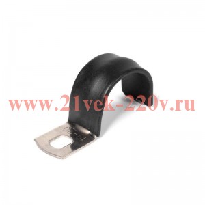 Скоба металлическая СМО-П (INOX) 25-26 (уп.20шт) Fortisflex 83792