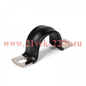 Скоба металлическая СМД-П (INOX) 25-26 (уп.20шт) Fortisflex 83802