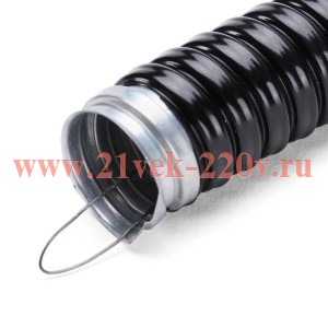 Металлорукав Р3-ЦПнг-LS 16 с протяжкой (уп.50м) Fortisflex 87691