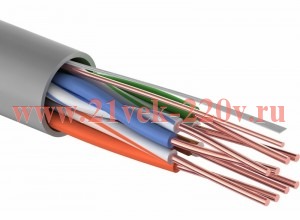 Кабель UTP 4PR 24AWG cat.5e CU витая пара ProConnect