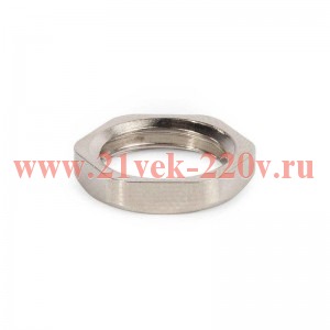 Гайка латунная плоская ГП-М25 (уп.50шт) Fortisflex 88233