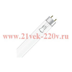 Лампа бактерицидная ЛСТ 25W БАКТЕРИЦИДНАЯ T8 G13 d26x452 UVC 253,7nm без озона Формула Света