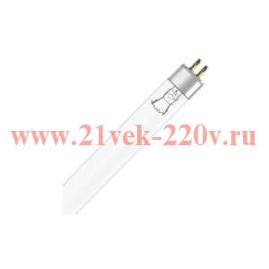 Лампа бактерицидная TUV 11W T5 G5 d16x212 mm (UVC бактерицидная без озона) PHILIPS