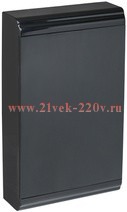 Корпус модульный пл. нав. ЩРН-П-36 PRIME черный IP41 IEK