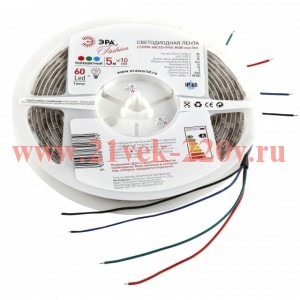 ЭРА 5055398641774 Лента светодиодная LS5050-14,4-60-12-RGB-IP65-1 year-5m