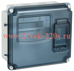 Корпус пластиковый ЩУРн-П 1/3 IP66 PC LIGHT 3 модуля ИЭК