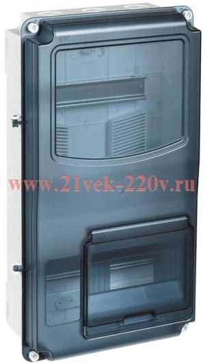 Корпус пластиковый ЩУРн-П 3/12 IP66 PC LIGHT 12 модулей ИЭК