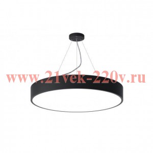 Светильник Geometria Ring SPO-131-B-40K-045 45Вт 4000К 4000лм IP40 600х600х80 черн. Эра Б0058899